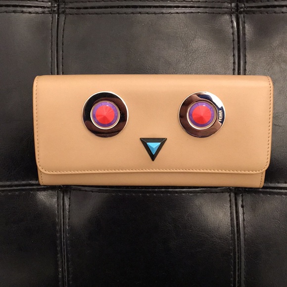 Fendi calf leather wallet